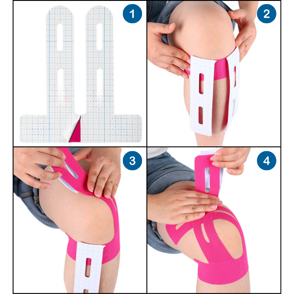 Tapex™ Knie Tape – Directe Ondersteuning & Pijnverlichting