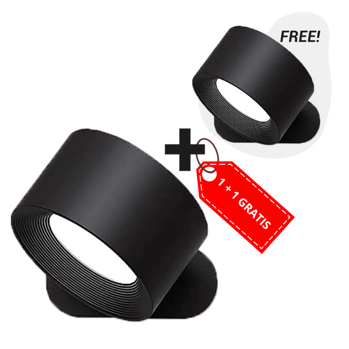 360° Muurlamp - Draadloze Oplaadbare Muurlamp