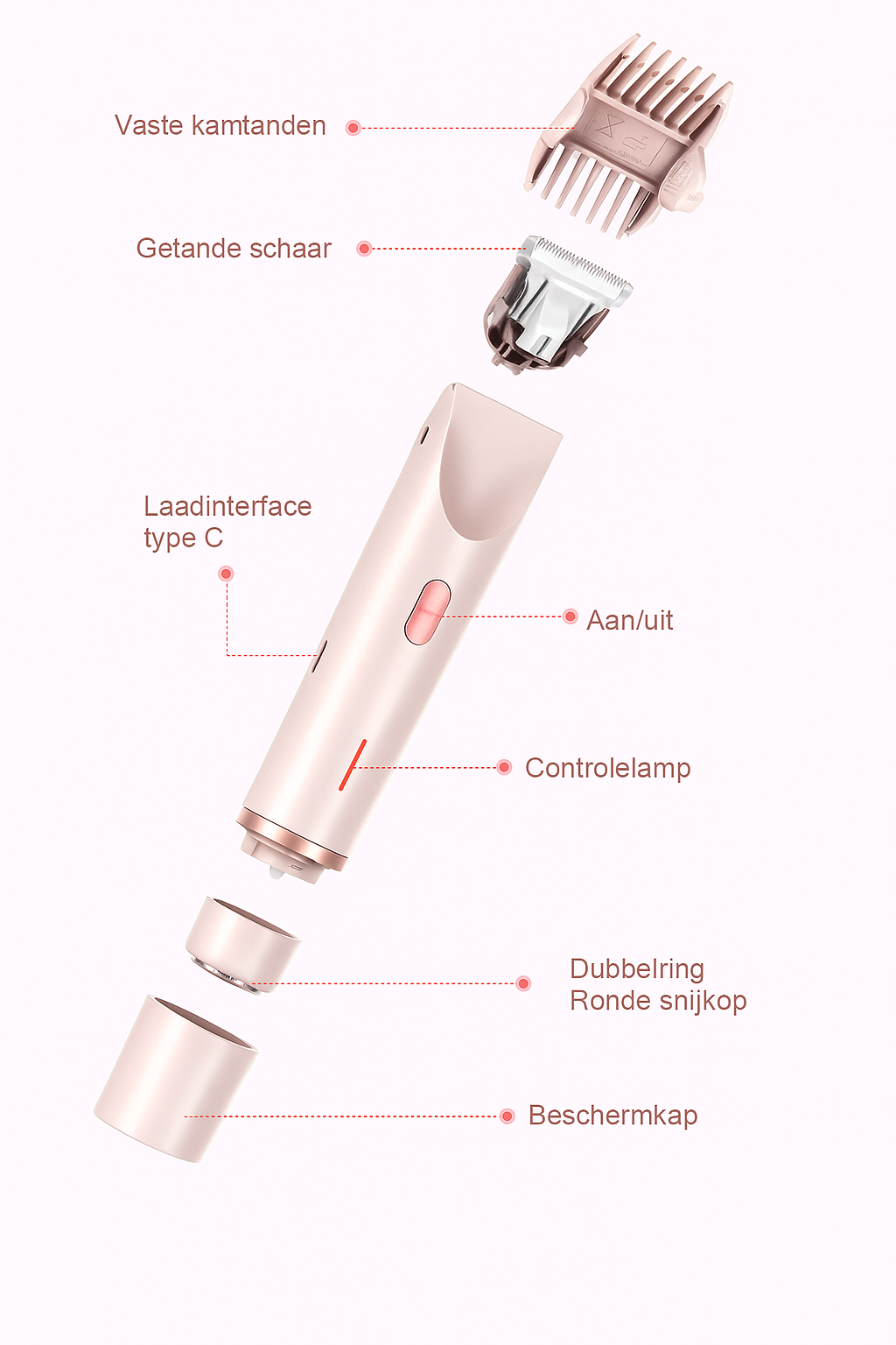 Bikiniskin™ - 2-in-1 Pijnloze Bikinilijn Trimmer