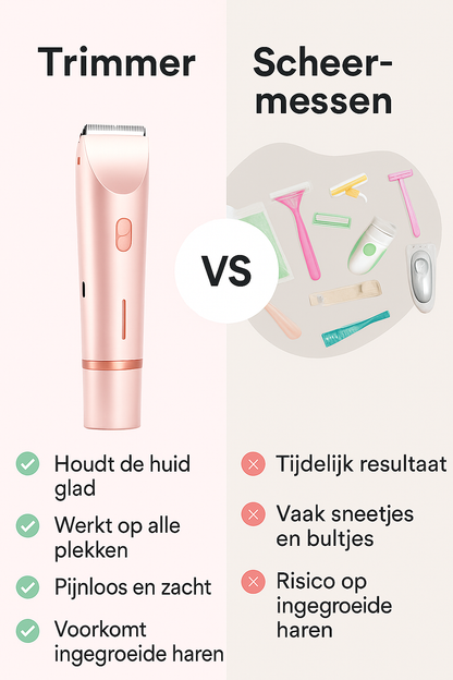 Bikiniskin™ - 2-in-1 Pijnloze Bikinilijn Trimmer
