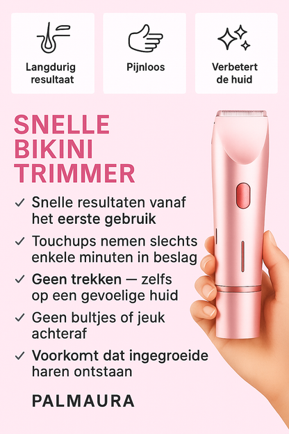 Bikiniskin™ - 2-in-1 Pijnloze Bikinilijn Trimmer