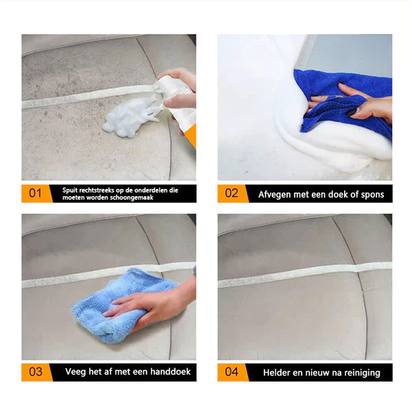 PureFoam™ -  Verwijdert alle soorten hardnekkig vuil