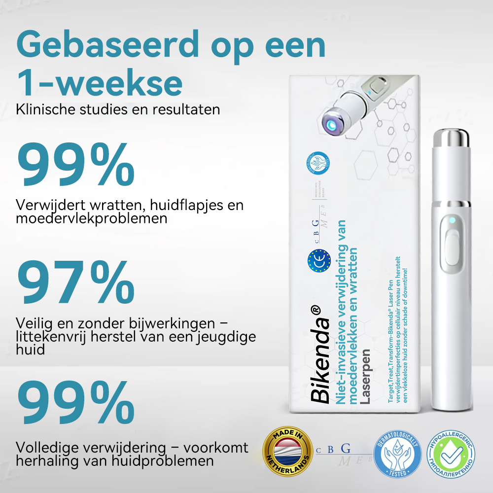 Bikenda® Laserpen – Verwijder Moedervlekken & Wratten Thuis