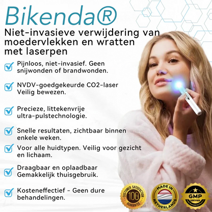 Bikenda® Laserpen – Verwijder Moedervlekken & Wratten Thuis