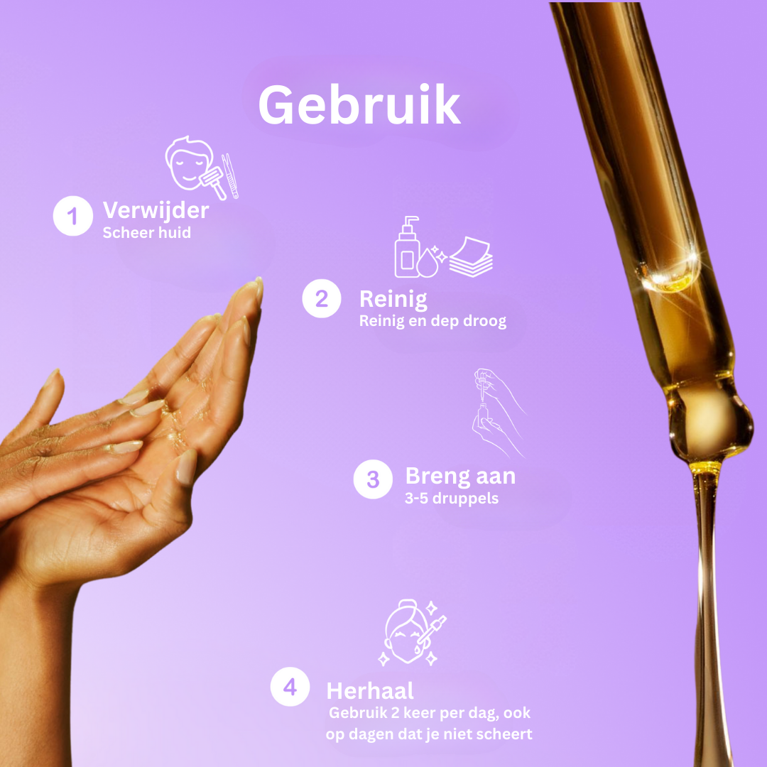 CyperGlow™ - Natuurlijk Haarverminderend Serum