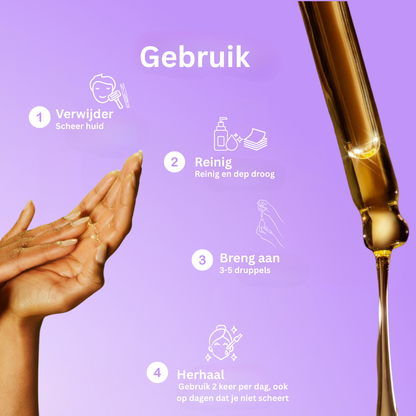 CyperGlow™ - Natuurlijk Haarverminderend Serum