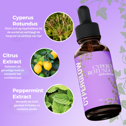 CyperGlow™ - Natuurlijk Haarverminderend Serum