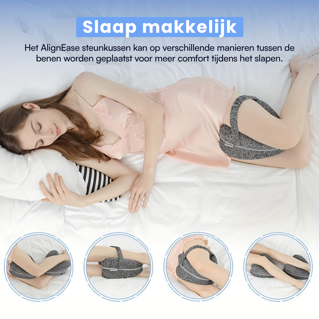 AlignEase™  Steunkussen - Verlicht Rugpijn, Heuppijn en Ischias